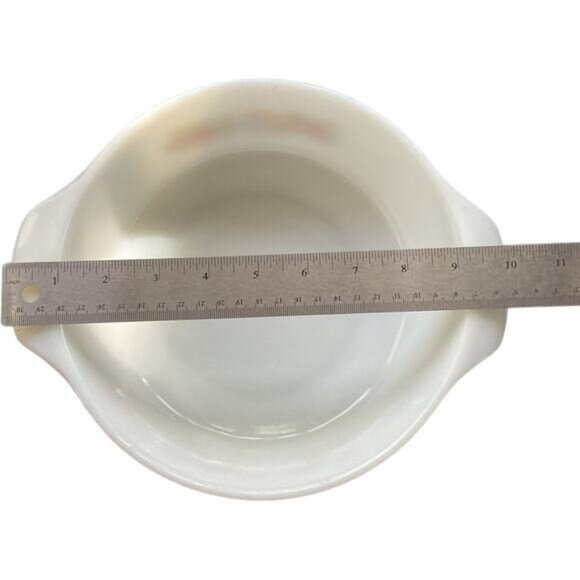 Vintage Fire King Anchor Hawking 1.5QT Round Baking Casserole Dish 437 - Picture 8 of 10